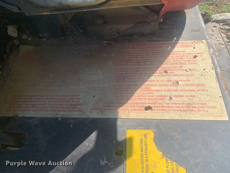 image for item JT9814 Allen AR16 concrete buggy