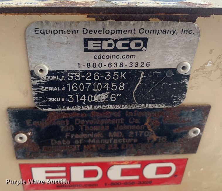image for item JT9818 Edco SS2635K concrete saw