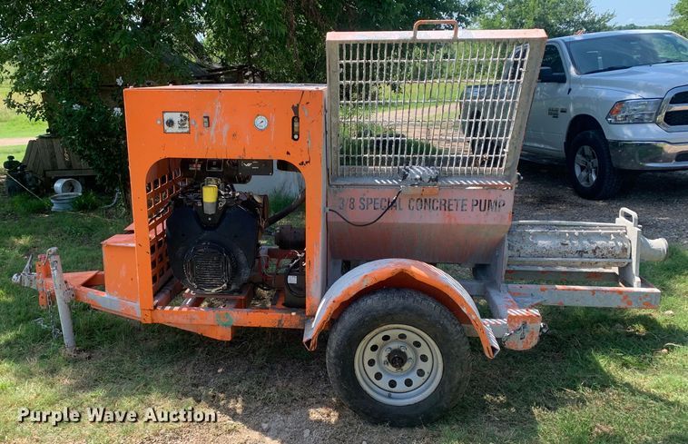 image for item JT9823 Ventures 38STG concrete pump