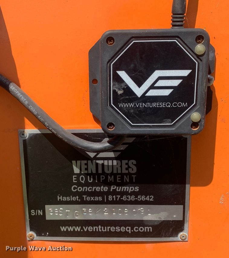 image for item JT9823 Ventures 38STG concrete pump