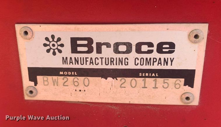 image for item JT9824 Broce BW260 broom