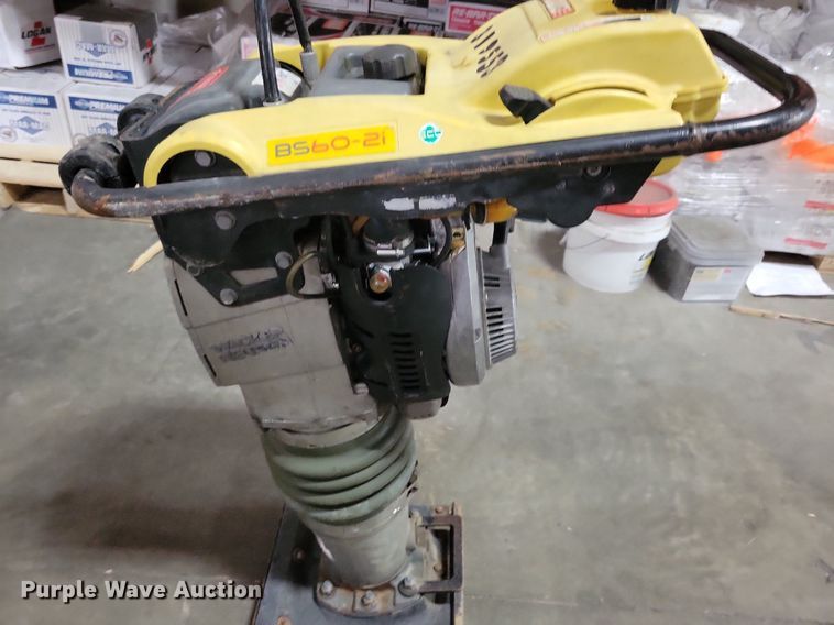 image for item KA9907 2017 Wacker Neuson BS60-2i plate compactor