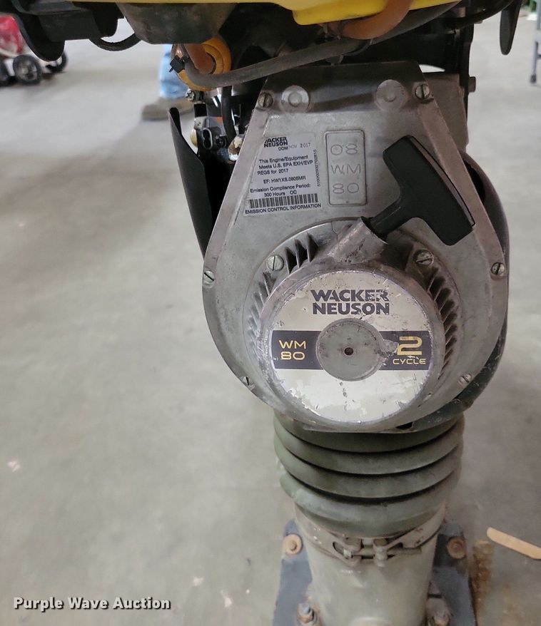 image for item KA9907 2017 Wacker Neuson BS60-2i plate compactor