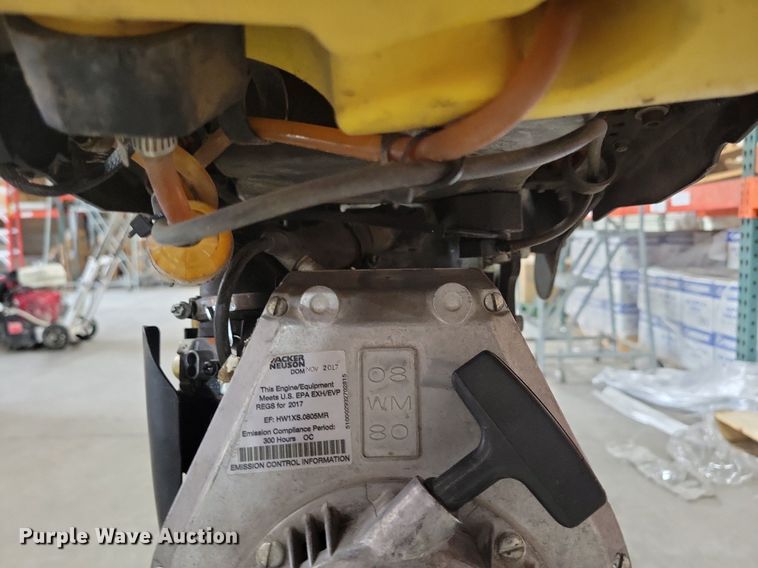 image for item KA9907 2017 Wacker Neuson BS60-2i plate compactor