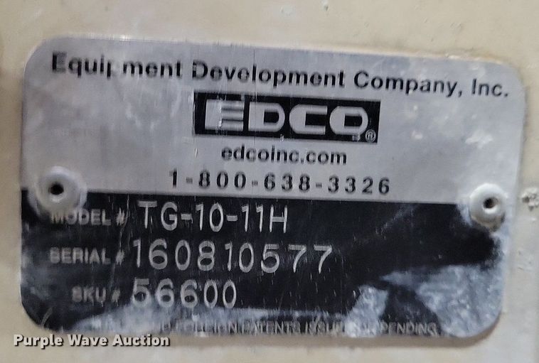 image for item KA9912 EDCO Magna Trap floor grinder