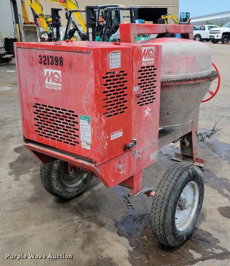image for item KA9914 Multiquip MC94SH8 concrete mixer