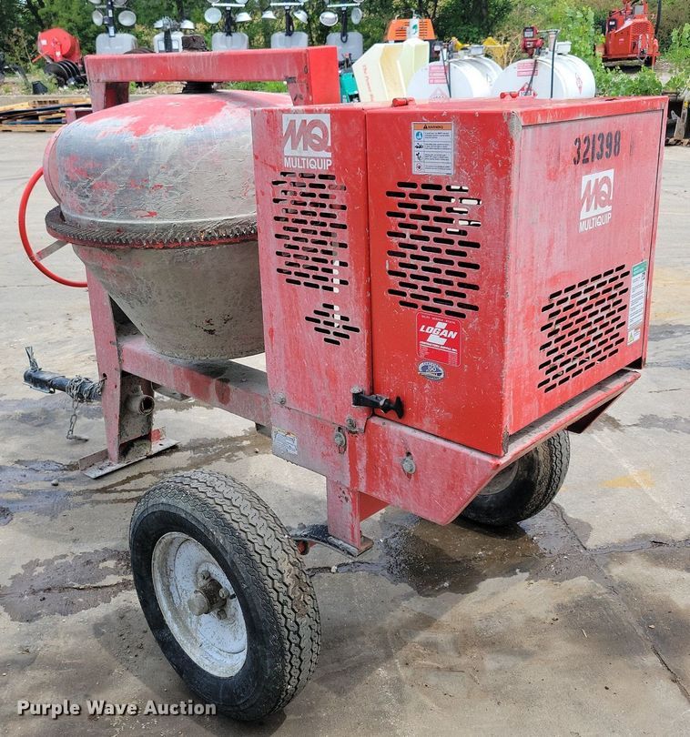 image for item KA9914 Multiquip MC94SH8 concrete mixer