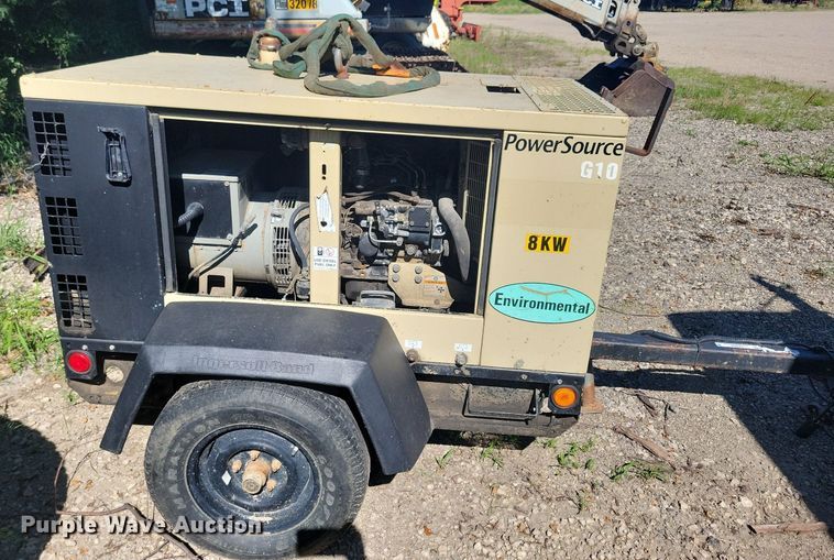 image for item KA9928 2008 Ingersoll Rand generator