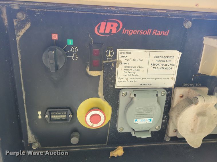 image for item KA9928 2008 Ingersoll Rand generator