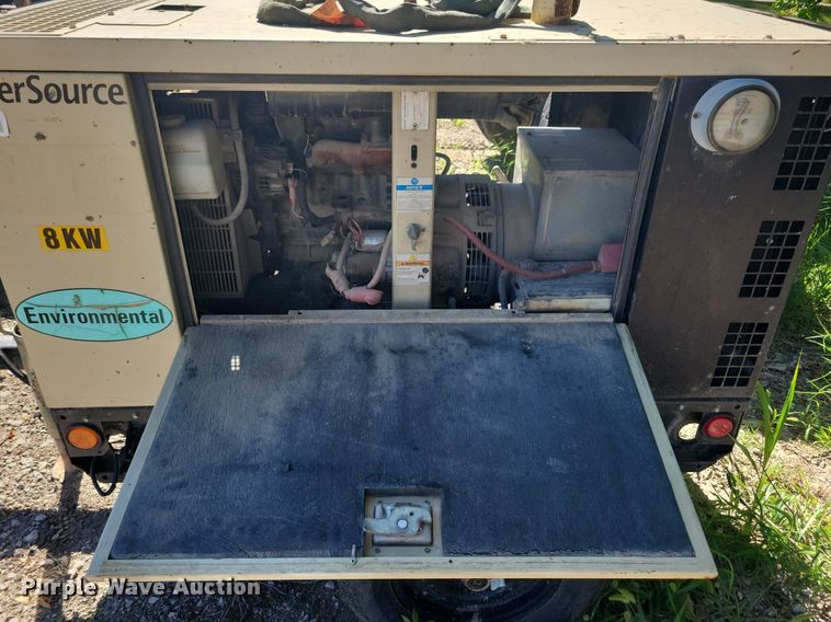 image for item KA9928 2008 Ingersoll Rand generator