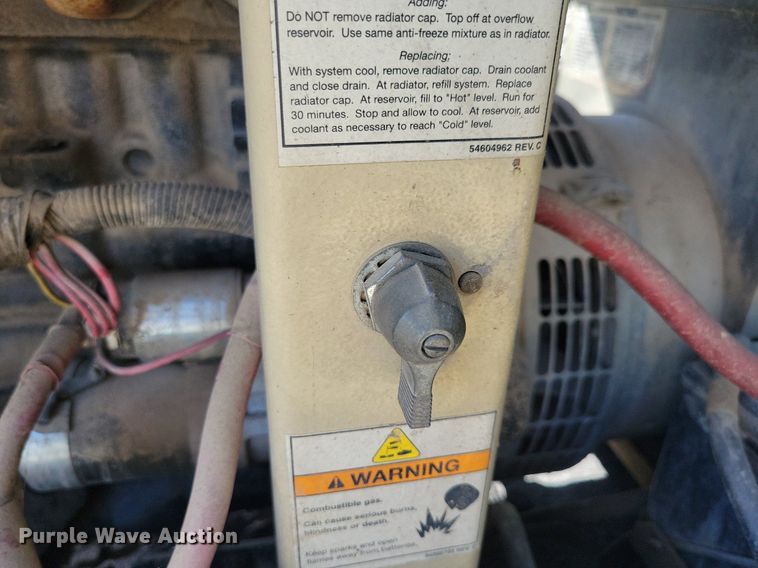 image for item KA9928 2008 Ingersoll Rand generator