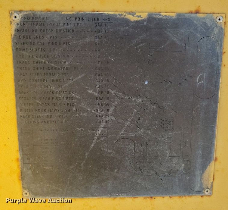 image for item KA9929 MRS scraper tractor