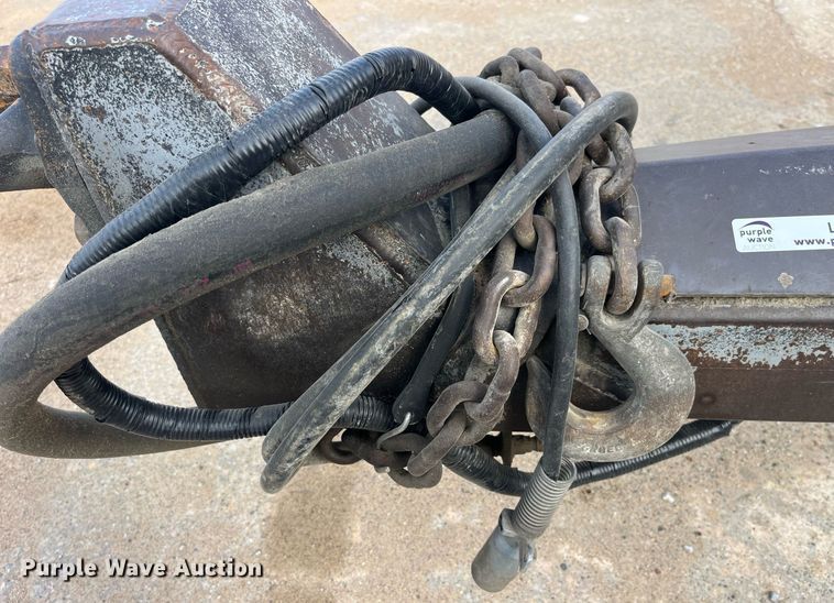 image for item LD9982 1990 Wheeler end dump pup trailer