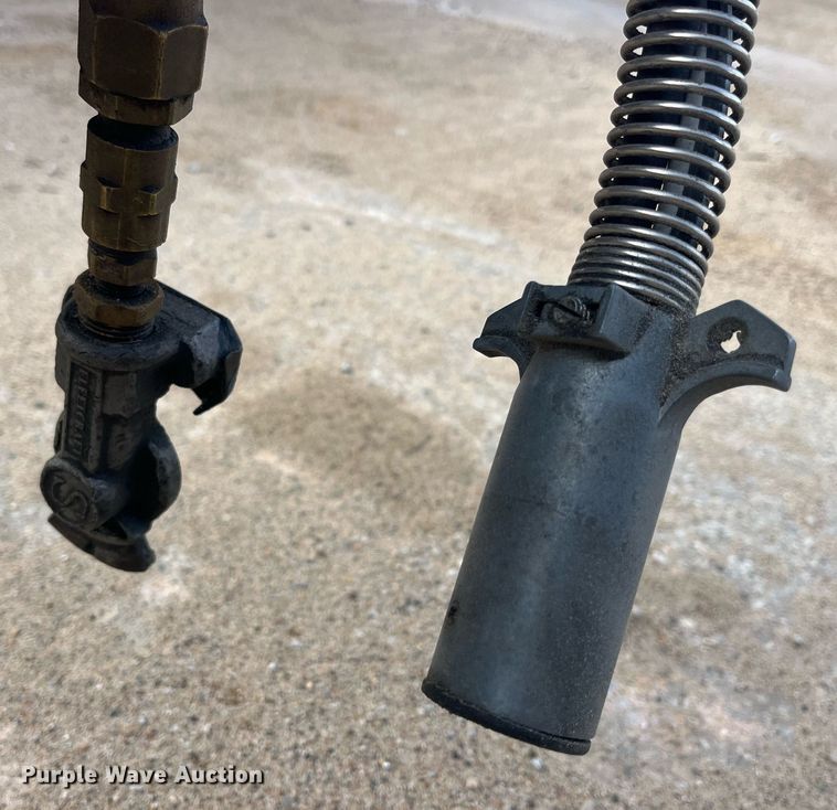 image for item LD9982 1990 Wheeler end dump pup trailer