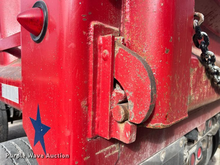 image for item LD9982 1990 Wheeler end dump pup trailer