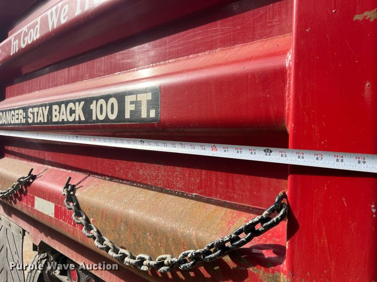 image for item LD9982 1990 Wheeler end dump pup trailer