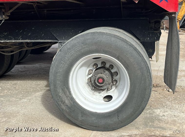 image for item LD9982 1990 Wheeler end dump pup trailer