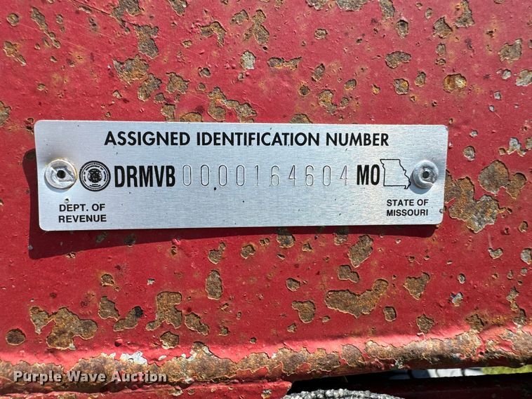 image for item LD9982 1990 Wheeler end dump pup trailer