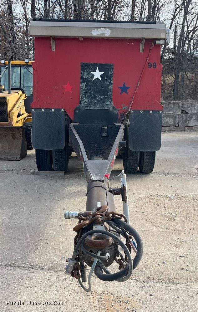 image for item LD9983 1978 CP end dump pup trailer