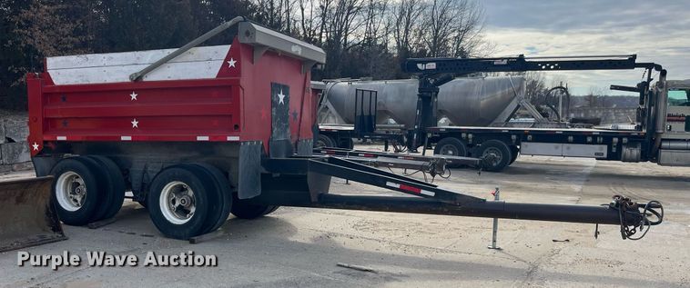 image for item LD9983 1978 CP end dump pup trailer
