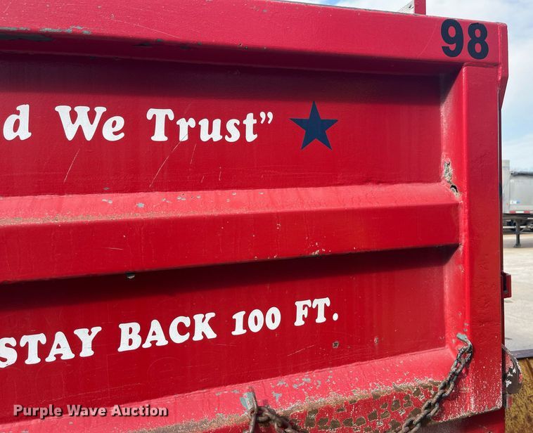 image for item LD9983 1978 CP end dump pup trailer