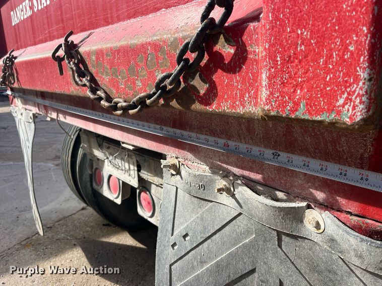 image for item LD9983 1978 CP end dump pup trailer