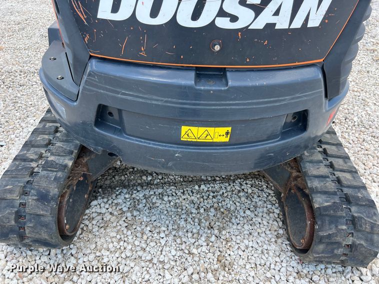 image for item LU9949 2019 Doosan DX35 mini excavator