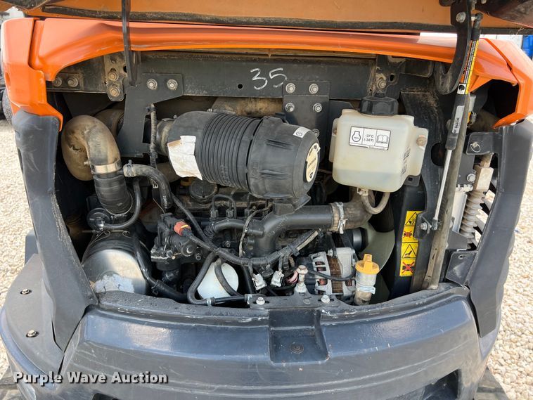 image for item LU9949 2019 Doosan DX35 mini excavator