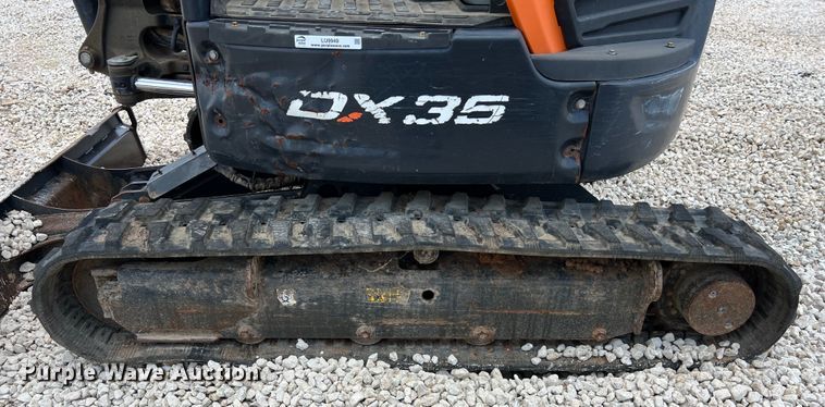 image for item LU9949 2019 Doosan DX35 mini excavator