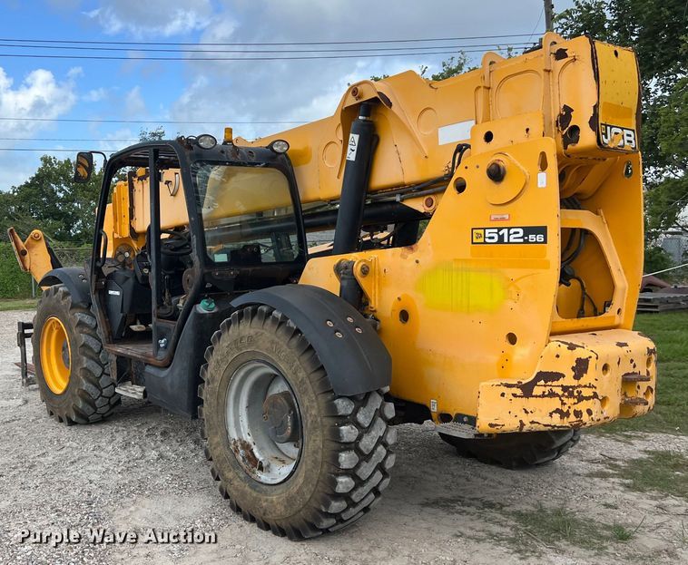 image for item LU9958 2016 JCB 512-56 F telehandler