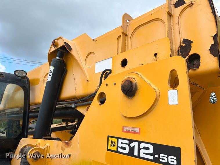 image for item LU9958 2016 JCB 512-56 F telehandler