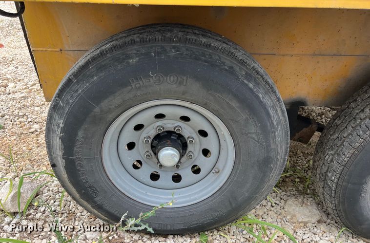 image for item LU9962 2009 Fair-West Trailers 16' x 7' 6