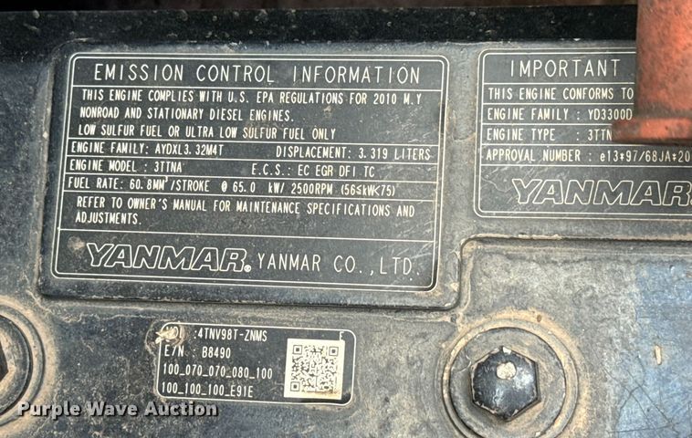 image for item MU9838 2010 Gehl 5640 Turbo E Series skid steer loader