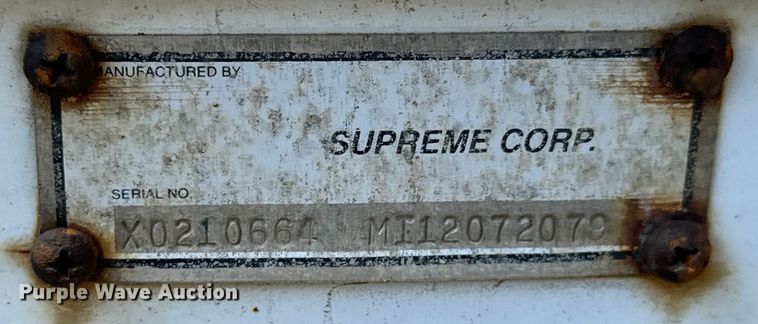 image for item MU9854 2000 Chevrolet  Express 3500 delivery truck