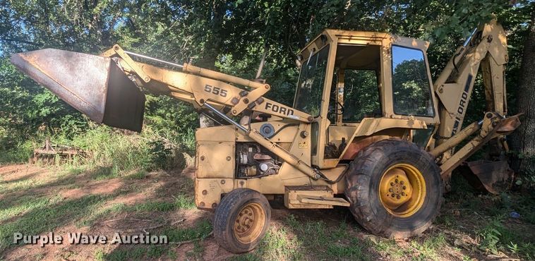 image for item NG9949 Ford 555 backhoe