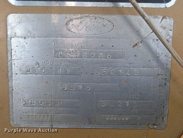 image for item NG9949 Ford 555 backhoe