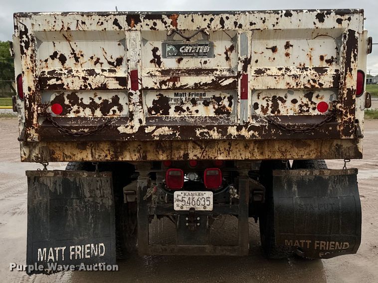 image for item NL9872 1995 Ford F800 dump truck