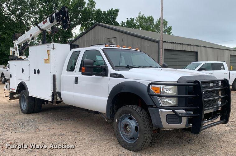 image for item NQ9577 2015 Ford F550 Super Duty XL SuperCab utility / service truck