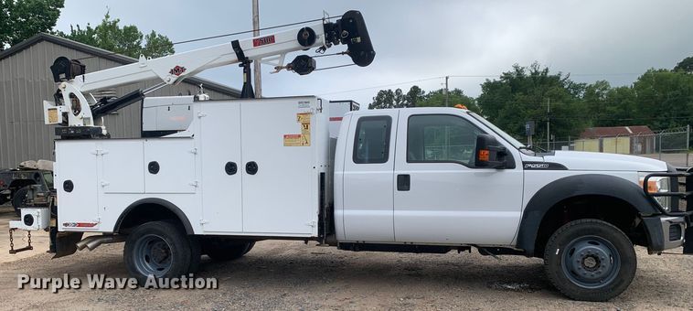 image for item NQ9577 2015 Ford F550 Super Duty XL SuperCab utility / service truck