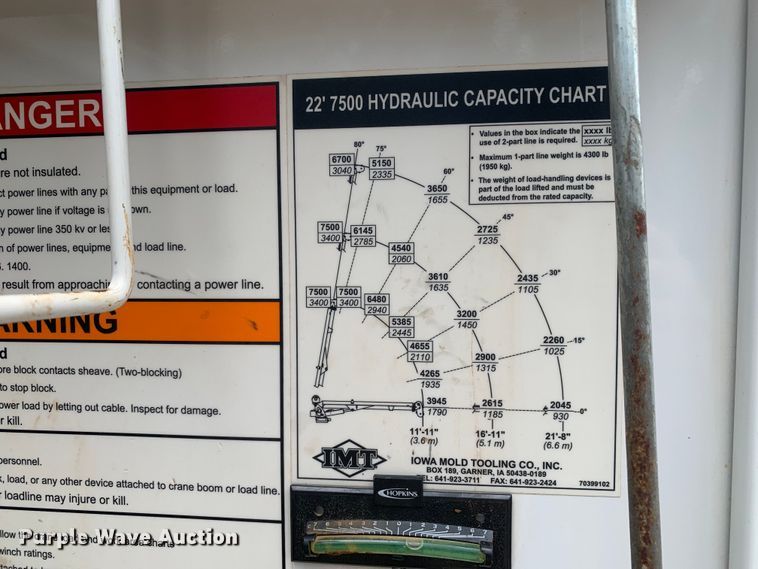 image for item NQ9577 2015 Ford F550 Super Duty XL SuperCab utility / service truck