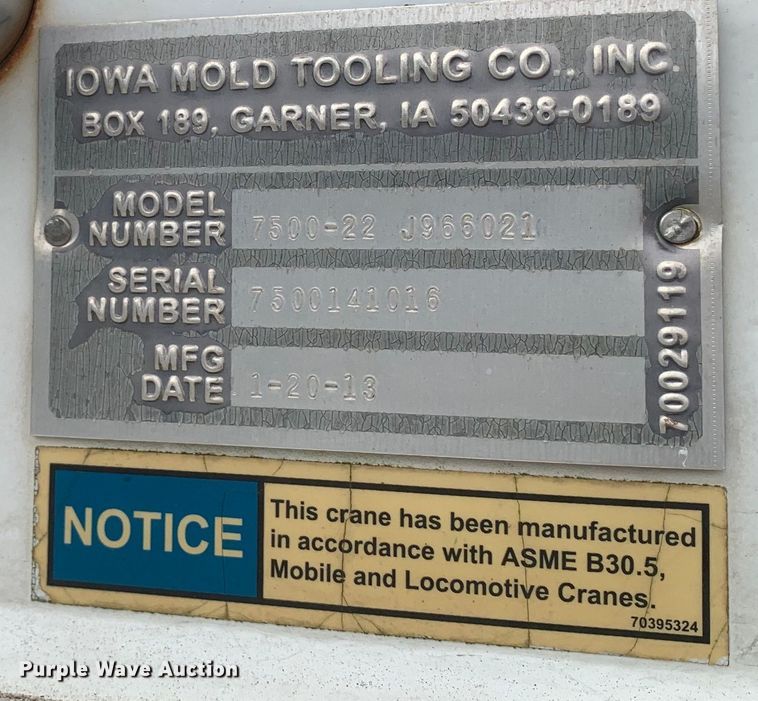 image for item NQ9577 2015 Ford F550 Super Duty XL SuperCab utility / service truck