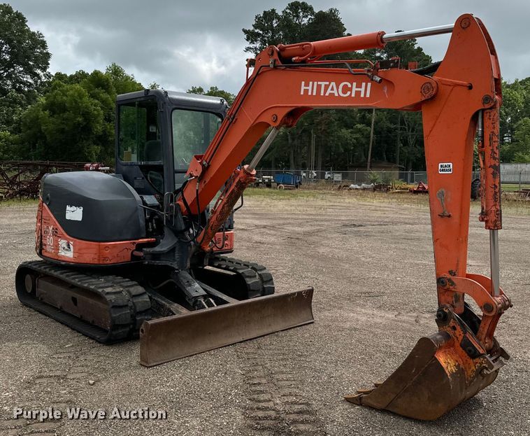 image for item NQ9592 2008 Hitachi  ZX60USBNA-3 mini excavator