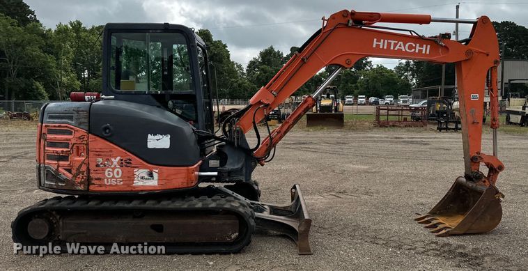 image for item NQ9592 2008 Hitachi  ZX60USBNA-3 mini excavator