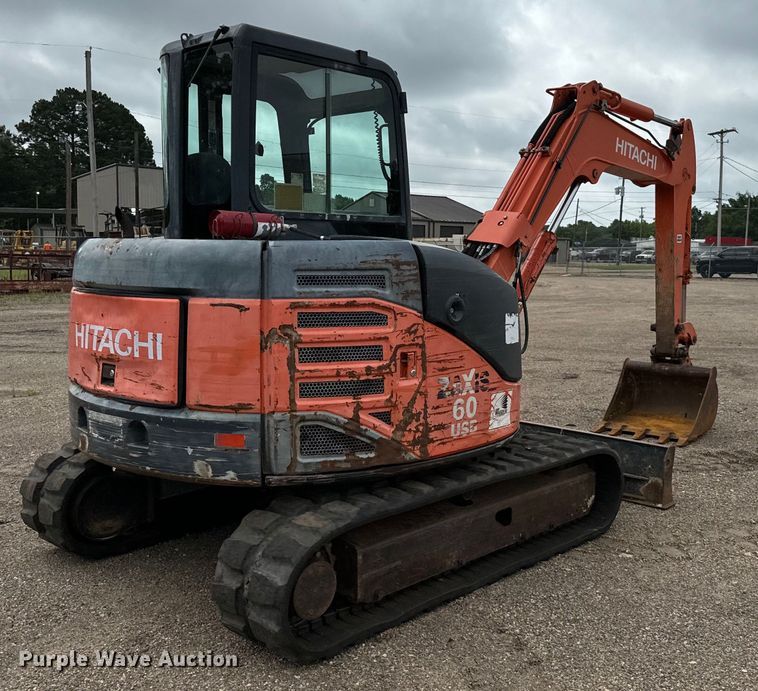 image for item NQ9592 2008 Hitachi  ZX60USBNA-3 mini excavator