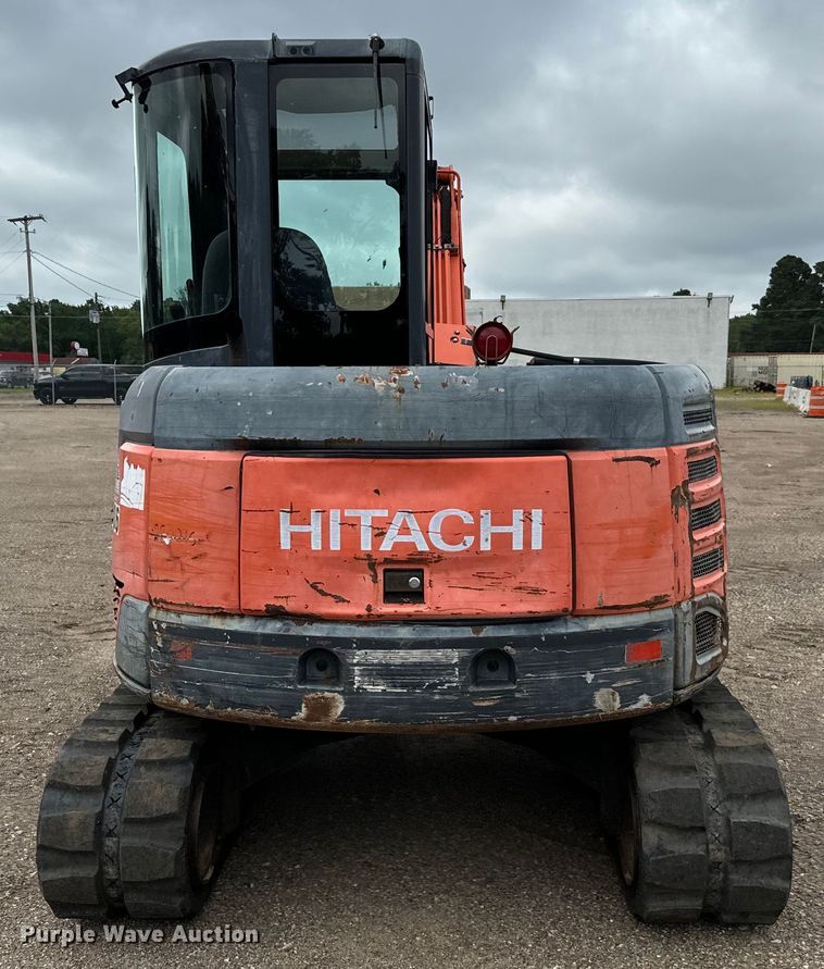 image for item NQ9592 2008 Hitachi  ZX60USBNA-3 mini excavator
