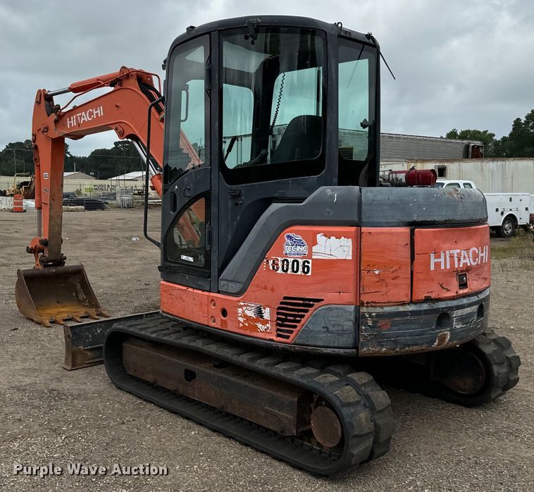 image for item NQ9592 2008 Hitachi  ZX60USBNA-3 mini excavator