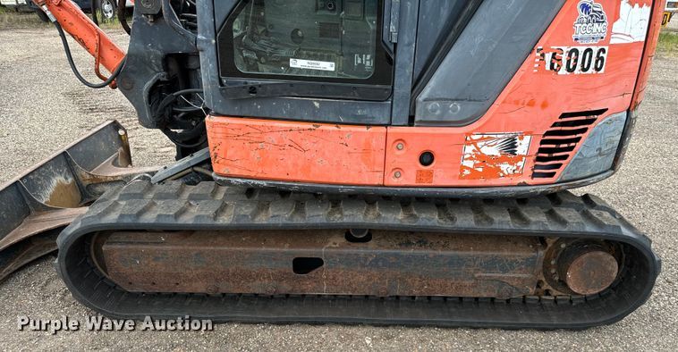 image for item NQ9592 2008 Hitachi  ZX60USBNA-3 mini excavator