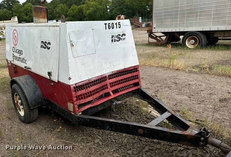 image for item NQ9593 1994 Chicago Pneunmatic  185 air compressor