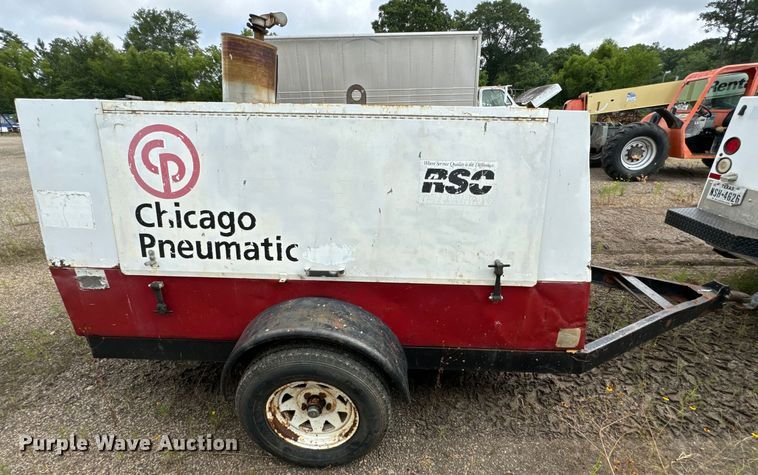 image for item NQ9593 1994 Chicago Pneunmatic  185 air compressor