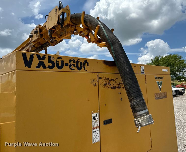 image for item NQ9602 2015 Vermeer VX50-800 vacuum excavator